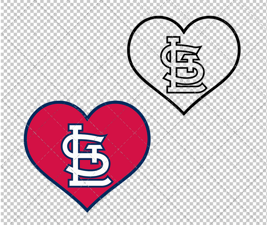 St. Louis Cardinals Concept 1999, Svg, Dxf, Eps, Png - SvgShopArt