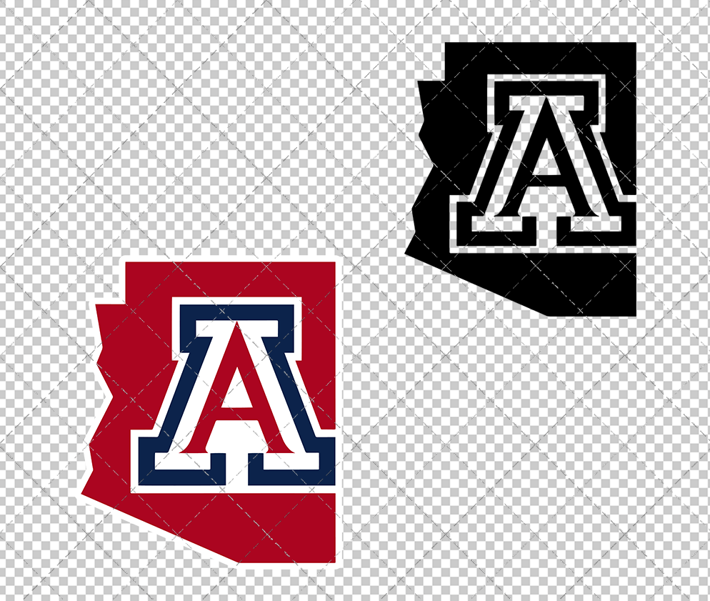 Arizona Wildcats Alternate 2013 002, Svg, Dxf, Eps, Png - SvgShopArt