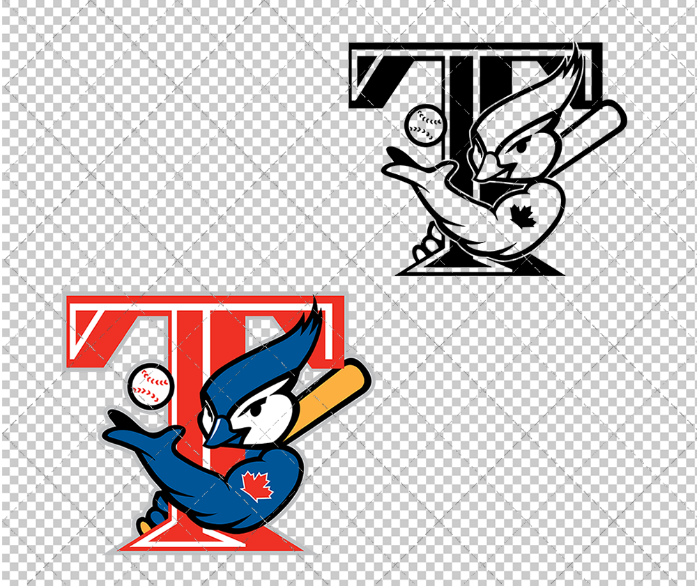 Toronto Blue Jays Alternate 2000, Svg, Dxf, Eps, Png - SvgShopArt