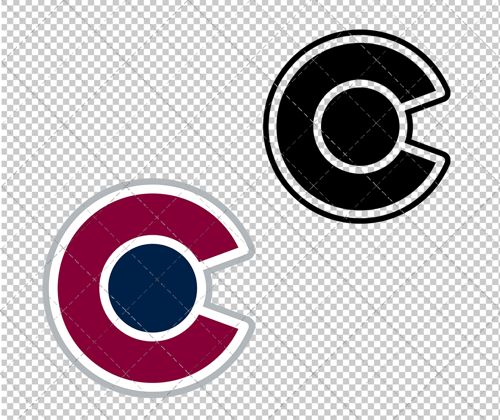 Colorado Avalanche Alternate 2015 002, Svg, Dxf, Eps, Png - SvgShopArt