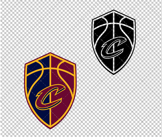 Cleveland Cavaliers Alternate 2017 002, Svg, Dxf, Eps, Png - SvgShopArt