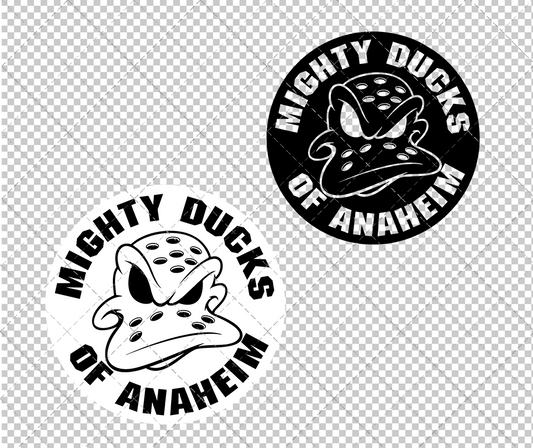Anaheim Ducks Alternate 1995 003, Svg, Dxf, Eps, Png - SvgShopArt