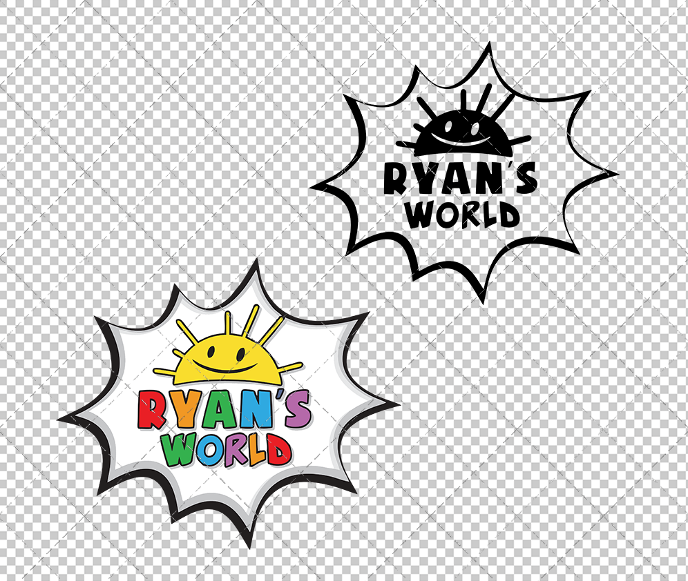 Ryans World Logo, Svg, Dxf, Eps, Png - SvgShopArt