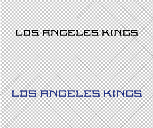 Los Angeles Kings Wordmark 1998, Svg, Dxf, Eps, Png - SvgShopArt