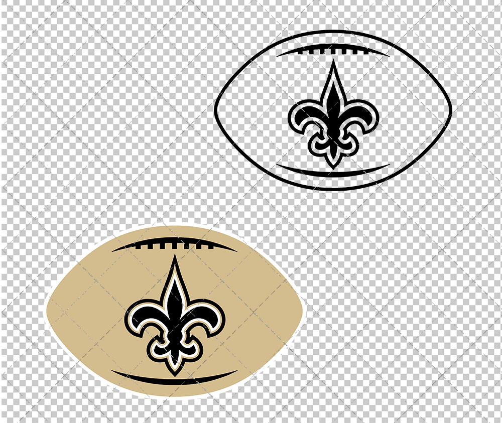 New Orleans Saints Concept 2012 005, Svg, Dxf, Eps, Png - SvgShopArt