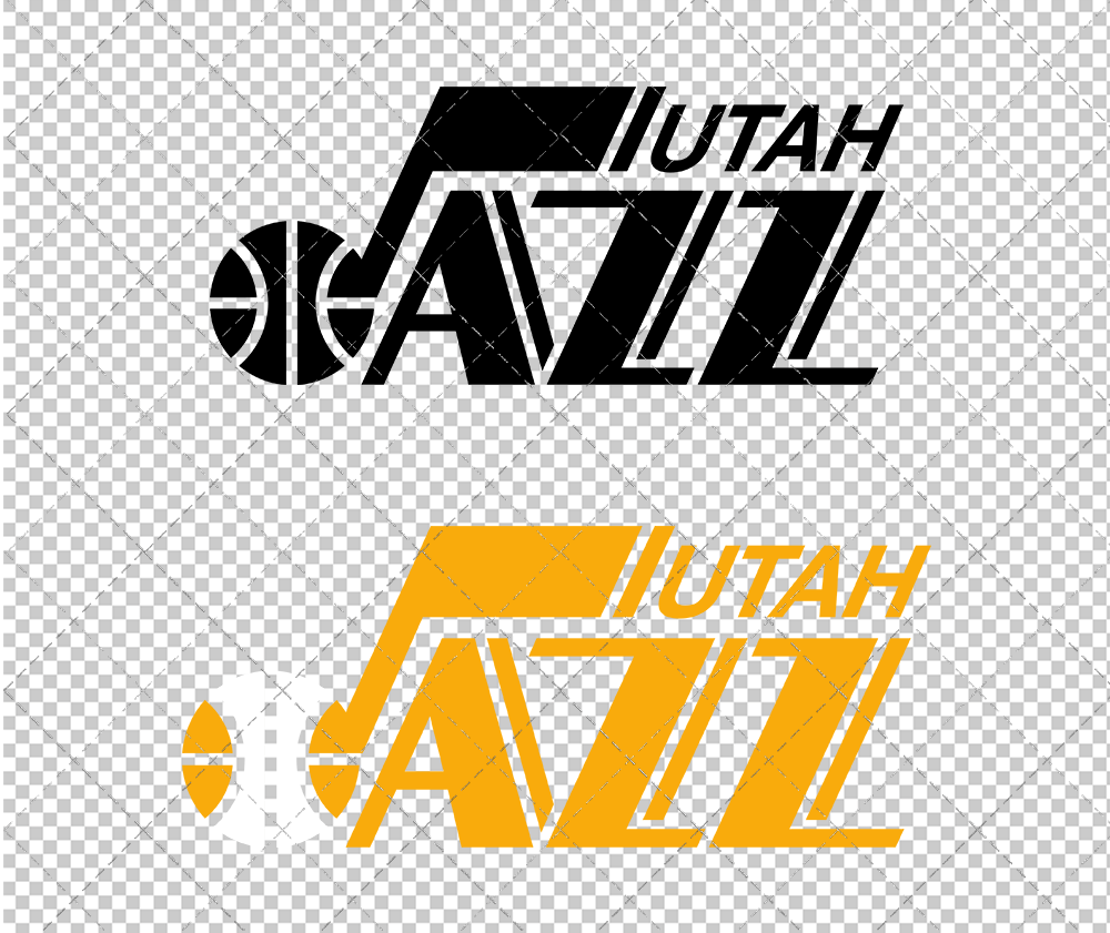 Utah Jazz Secondary 1979, Svg, Dxf, Eps, Png - SvgShopArt