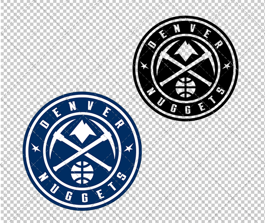 Denver Nuggets Concept 2018 006, Svg, Dxf, Eps, Png - SvgShopArt