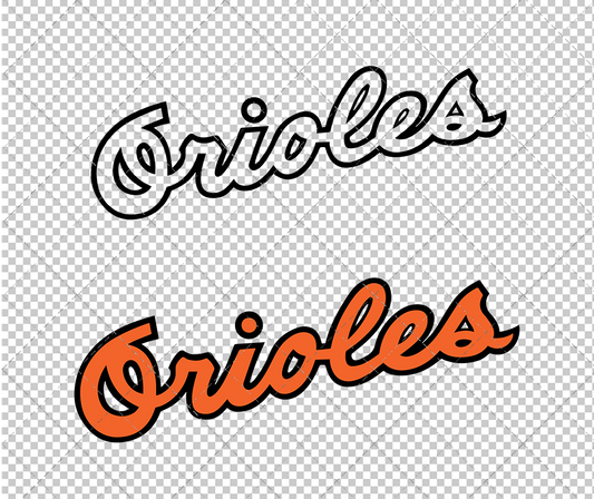 Baltimore Orioles Jersey 1966, Svg, Dxf, Eps, Png - SvgShopArt