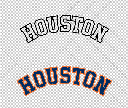 Houston Astros Jersey 1965, Svg, Dxf, Eps, Png - SvgShopArt