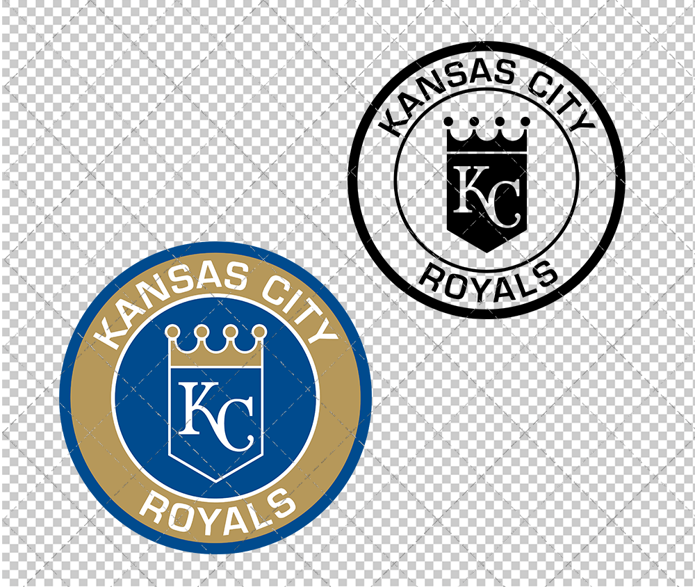 Kansas City Royals Circle 2019, Svg, Dxf, Eps, Png - SvgShopArt