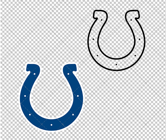 Indianapolis Colts 2008, Svg, Dxf, Eps, Png - SvgShopArt