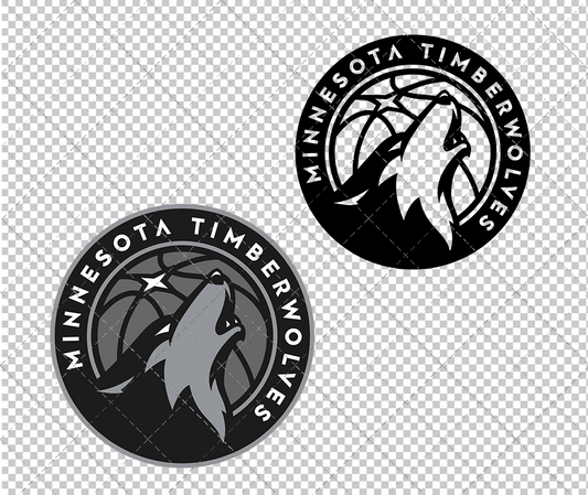 Minnesota Timberwolves Concept 2017 004, Svg, Dxf, Eps, Png - SvgShopArt