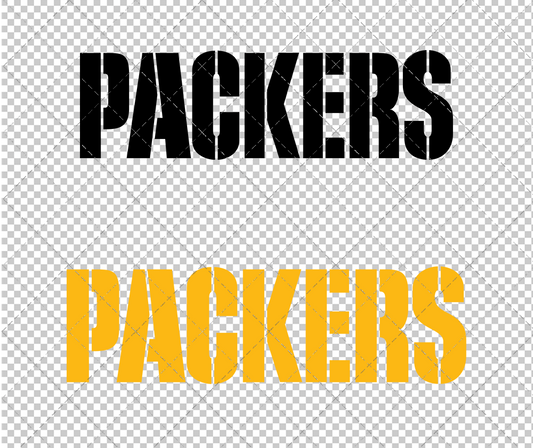 Green Bay Packers Wordmark 1968 002, Svg, Dxf, Eps, Png - SvgShopArt