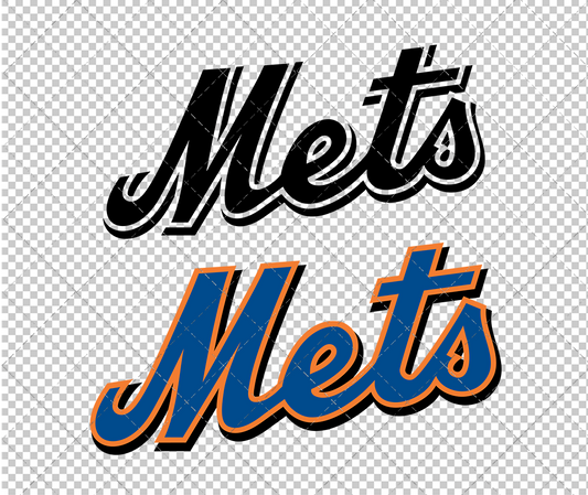 New York Mets Jersey 1998 003, Svg, Dxf, Eps, Png - SvgShopArt