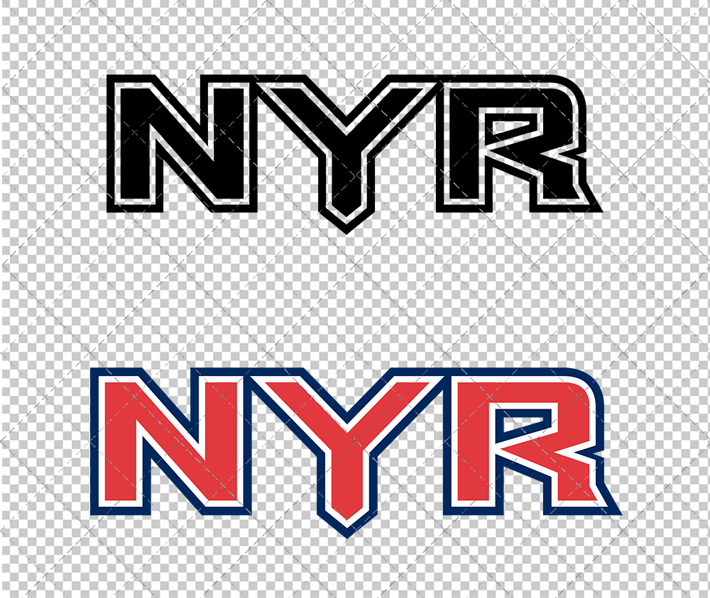 New York Rangers Wordmark 1996, Svg, Dxf, Eps, Png - SvgShopArt