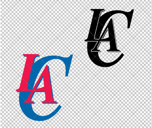 Los Angeles Clippers Alternate 1991, Svg, Dxf, Eps, Png - SvgShopArt