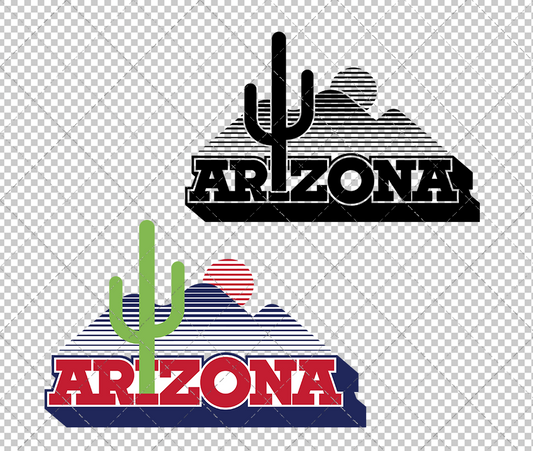 Arizona Wildcats Alternate 1981 003, Svg, Dxf, Eps, Png - SvgShopArt