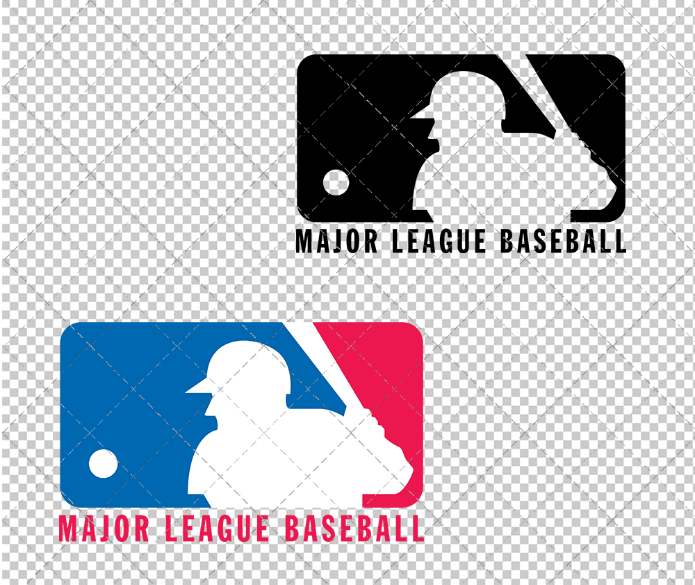 MLB Logo 1969, Svg, Dxf, Eps, Png - SvgShopArt