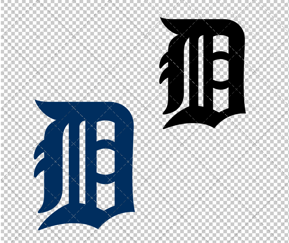 Detroit Tigers 1934, Svg, Dxf, Eps, Png - SvgShopArt