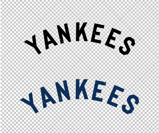 New York Yankees Jersey 1927, Svg, Dxf, Eps, Png - SvgShopArt