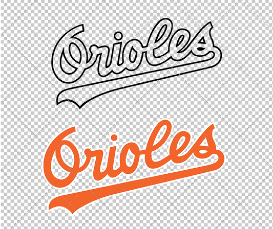 Baltimore Orioles Jersey 1993, Svg, Dxf, Eps, Png - SvgShopArt