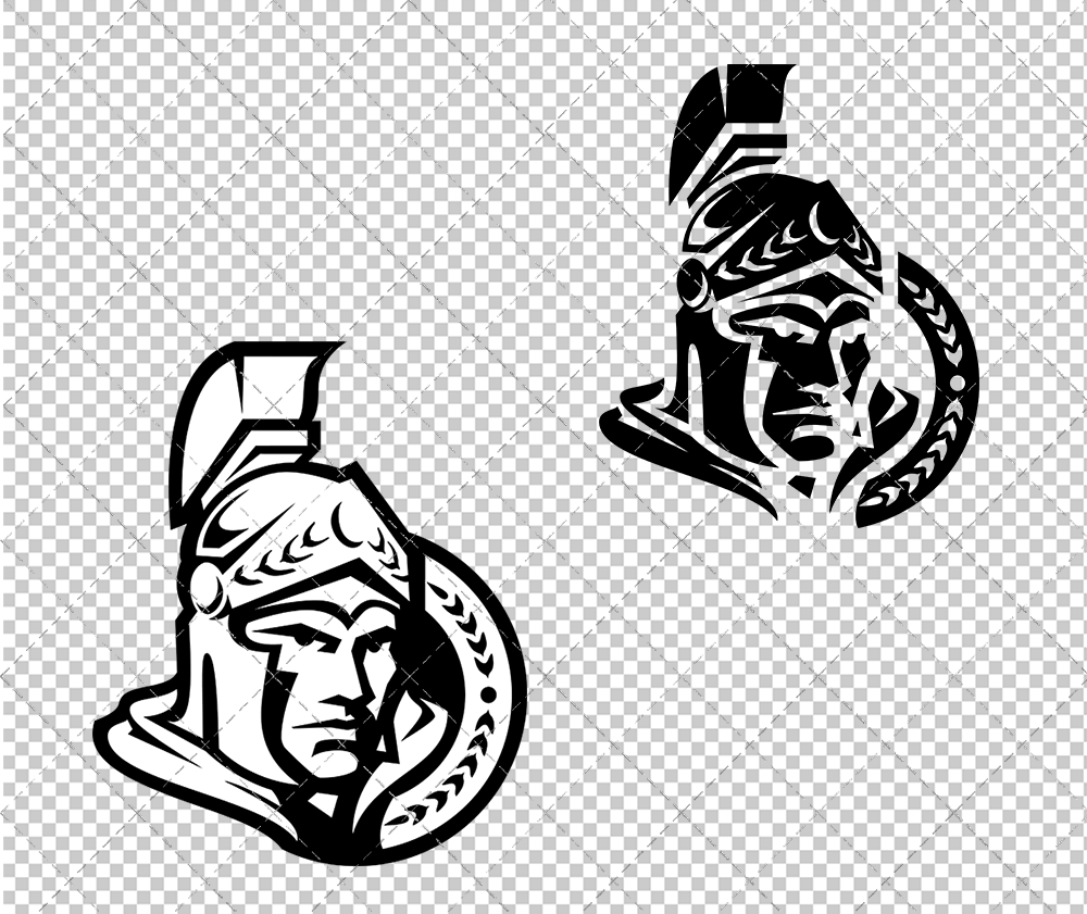 Ottawa Senators Concept 2007 006, Svg, Dxf, Eps, Png - SvgShopArt