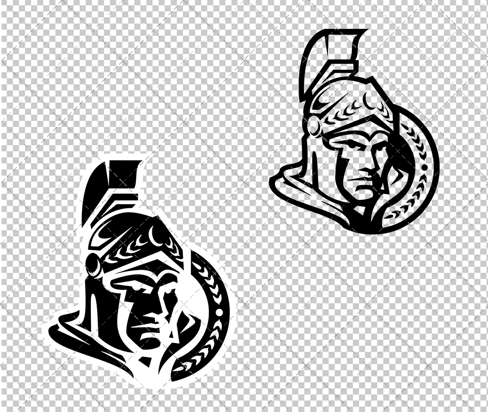 Ottawa Senators Concept 2007 007, Svg, Dxf, Eps, Png - SvgShopArt