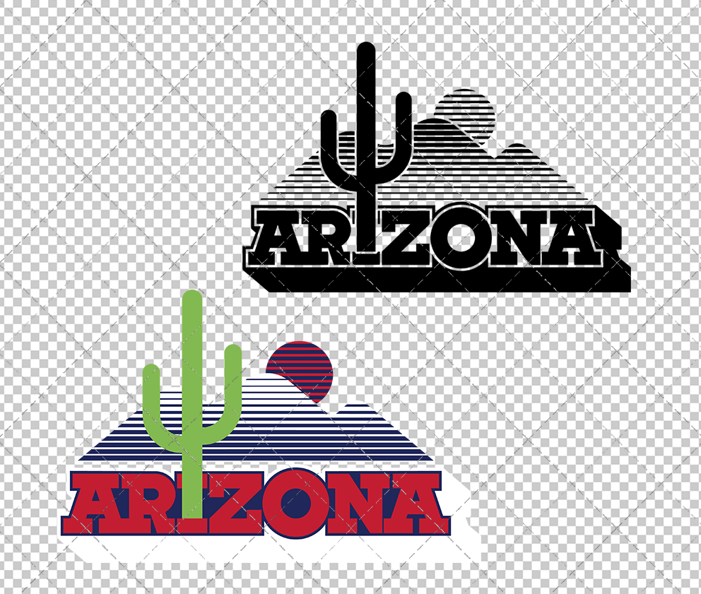 Arizona Wildcats Alternate 1981 005, Svg, Dxf, Eps, Png - SvgShopArt