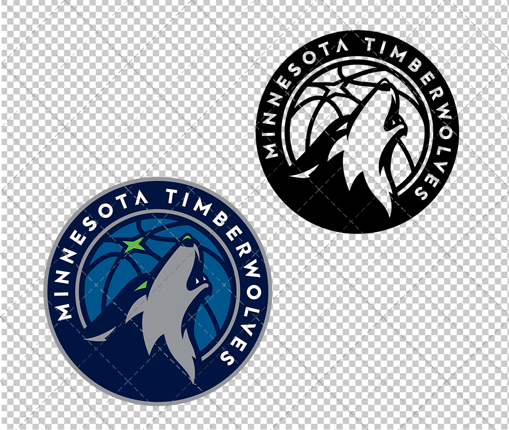 Minnesota Timberwolves 2017, Svg, Dxf, Eps, Png - SvgShopArt