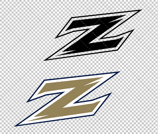 Akron Zips Alternate 2015 003, Svg, Dxf, Eps, Png - SvgShopArt