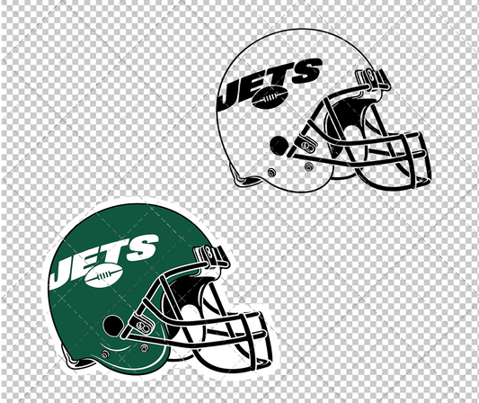 New York Jets Helmet 2019 002, Svg, Dxf, Eps, Png - SvgShopArt