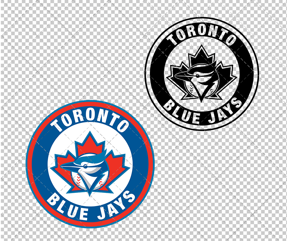 Toronto Blue Jays Circle 1997, Svg, Dxf, Eps, Png - SvgShopArt