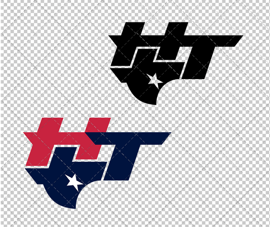 Houston Texans Alternate 2006, Svg, Dxf, Eps, Png - SvgShopArt