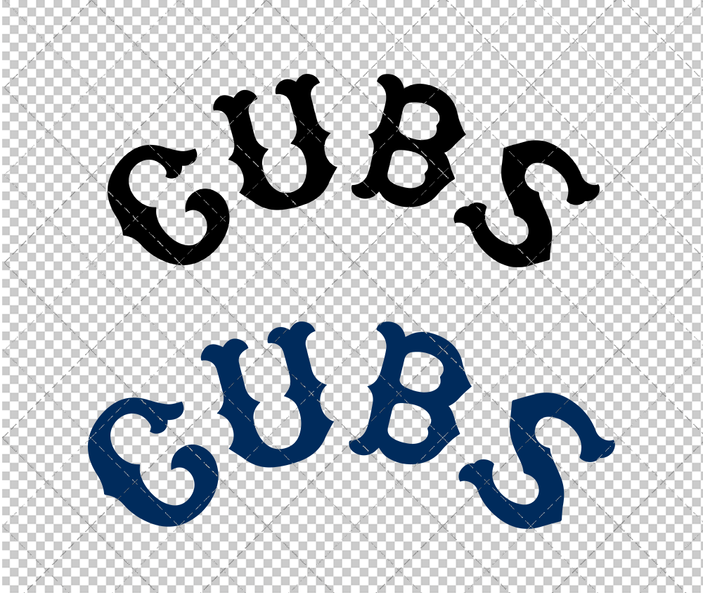 Chicago Cubs Jersey 1914, Svg, Dxf, Eps, Png - SvgShopArt