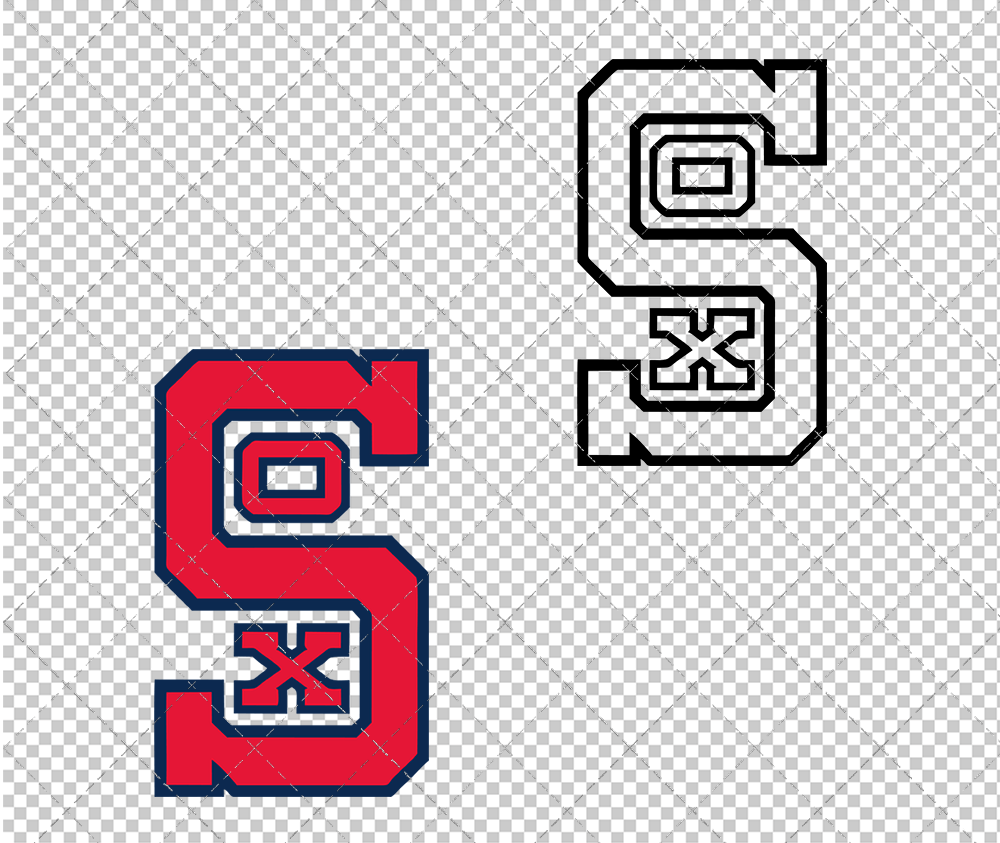 Chicago White Sox Jersey 1947, Svg, Dxf, Eps, Png - SvgShopArt