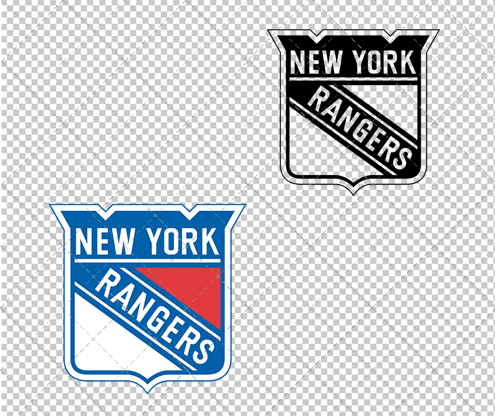 New York Rangers 1971, Svg, Dxf, Eps, Png - SvgShopArt