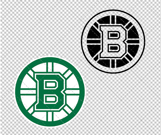 Boston Bruins Concept 2007 006, Svg, Dxf, Eps, Png - SvgShopArt