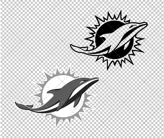 Miami Dolphins Concept 2018 005, Svg, Dxf, Eps, Png - SvgShopArt