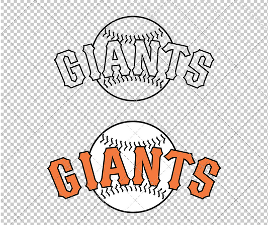 San Francisco Giants Concept 2000 004, Svg, Dxf, Eps, Png - SvgShopArt