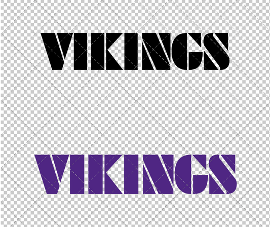 Minnesota Vikings Wordmark 1972, Svg, Dxf, Eps, Png - SvgShopArt