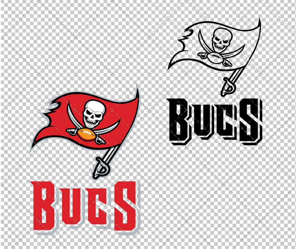 Tampa Bay Buccaneers Alternate 2014 004, Svg, Dxf, Eps, Png - SvgShopArt