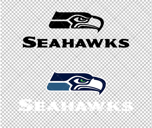 Seattle Seahawks Alternate 2002 004, Svg, Dxf, Eps, Png - SvgShopArt