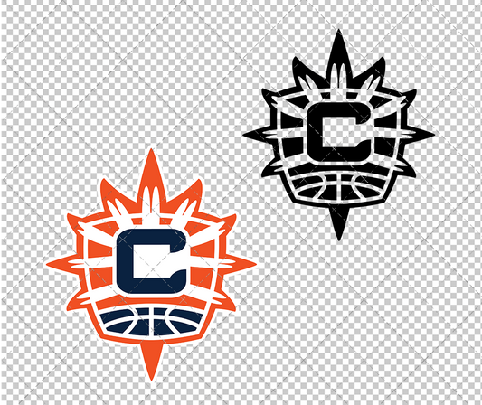 Connecticut Sun Alternate 2021, Svg, Dxf, Eps, Png - SvgShopArt