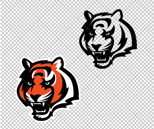 Cincinnati Bengals Alternate 1997 002, Svg, Dxf, Eps, Png - SvgShopArt