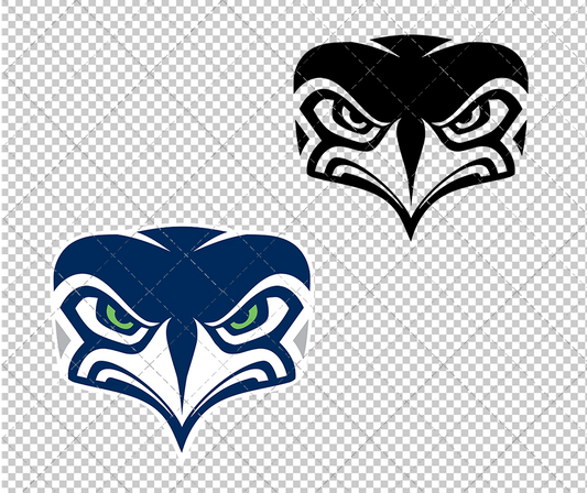 Seattle Seahawks Alternate 2017, Svg, Dxf, Eps, Png - SvgShopArt