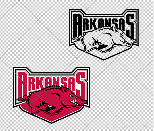 Arkansas Razorbacks Alternate 2001 004, Svg, Dxf, Eps, Png - SvgShopArt