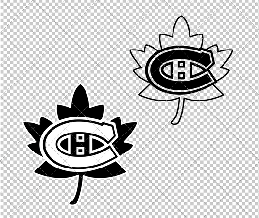 Montreal Canadiens Concept 1999 012, Svg, Dxf, Eps, Png - SvgShopArt