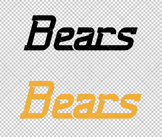 Baylor Bears Wordmark 2019 010, Svg, Dxf, Eps, Png - SvgShopArt