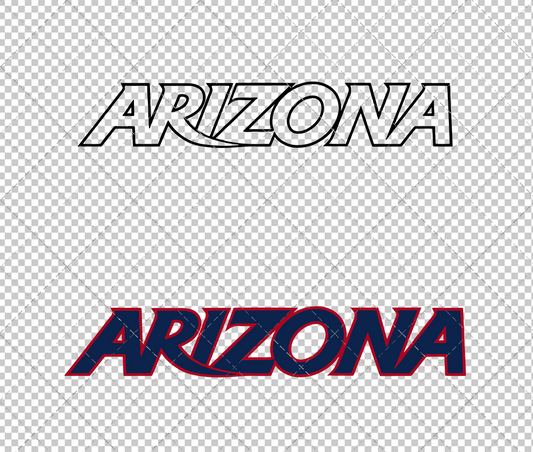 Arizona Wildcats Wordmark 2018 002, Svg, Dxf, Eps, Png - SvgShopArt