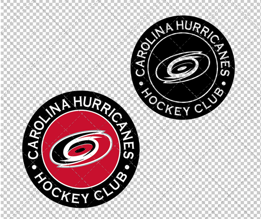 Carolina Hurricanes Circle 1997 005, Svg, Dxf, Eps, Png - SvgShopArt